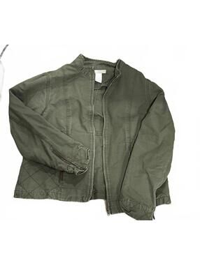 Fieldgear Olive Green Cotton Jacket, Size M